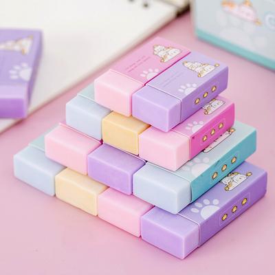 1 шт. Милый кавайный креативный ластик Macarons резиновый канцелярский школьные принадлежности новинка милый ластик