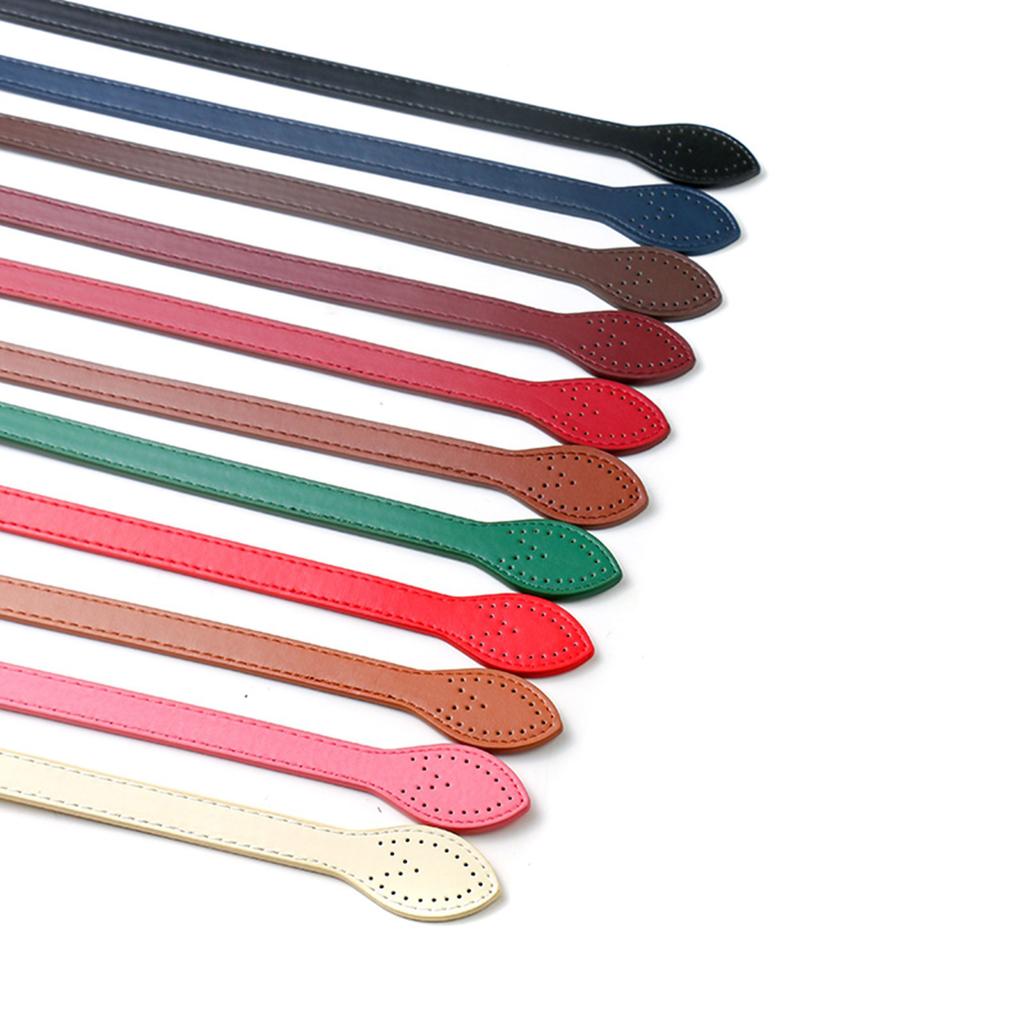 Набор из 2 ручек для наплечной сумки из искусственной кожи, аксессуары для DIY рукоделия и проектов по замене кошелька