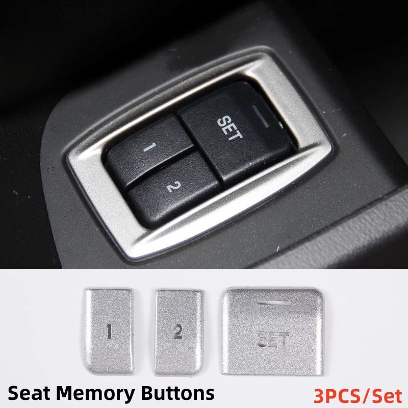 For Jaguar XF XJ 2010-2019 Stainless Steel Black Car Central Control Multimedia Air Button Cover Trim Sticker Car Accessories lqrd4