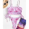 2024 Gradient Print Split Bikini - Sexy European & American Style Swimwear for Women