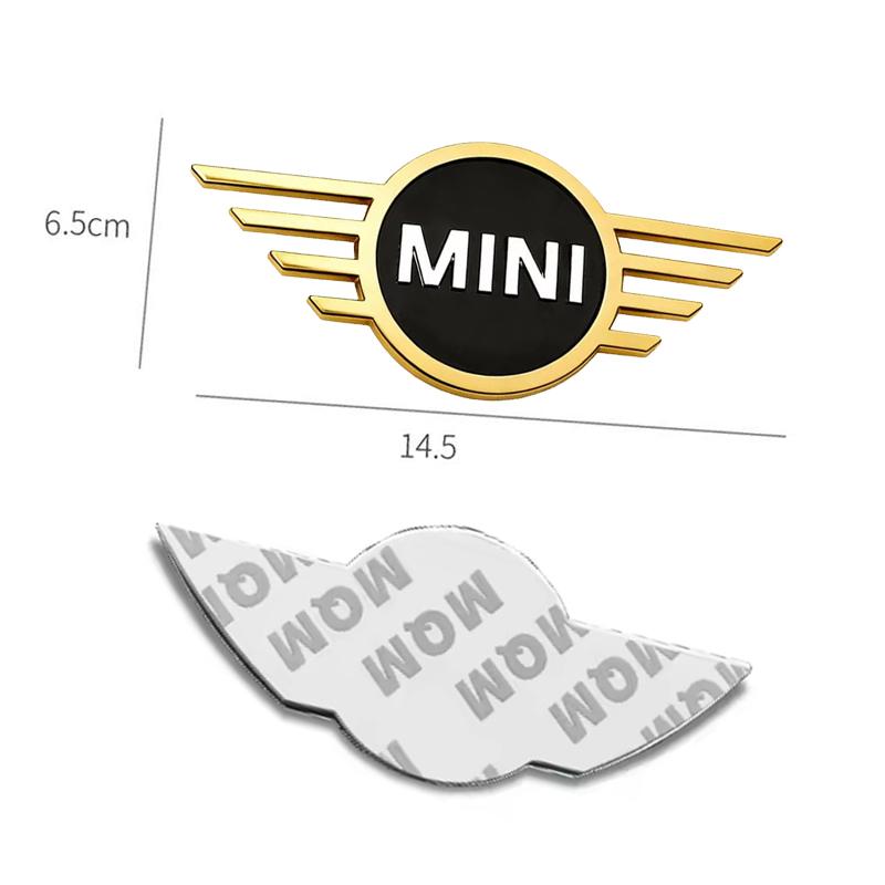 3D Car Chrome Emblem Sticker Auto Trunk Decoration Badge Label For BMW MINI WORKS One Cooper JCW R60 R59 R58 R57 R56 R55 R53 R52