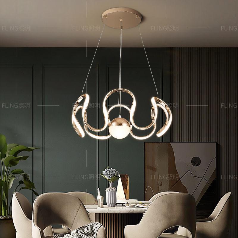 Скандинавская лампа для столовой, лампа для гостиной, барная настольная лампа, модная потолочная лампа для спальни, дома