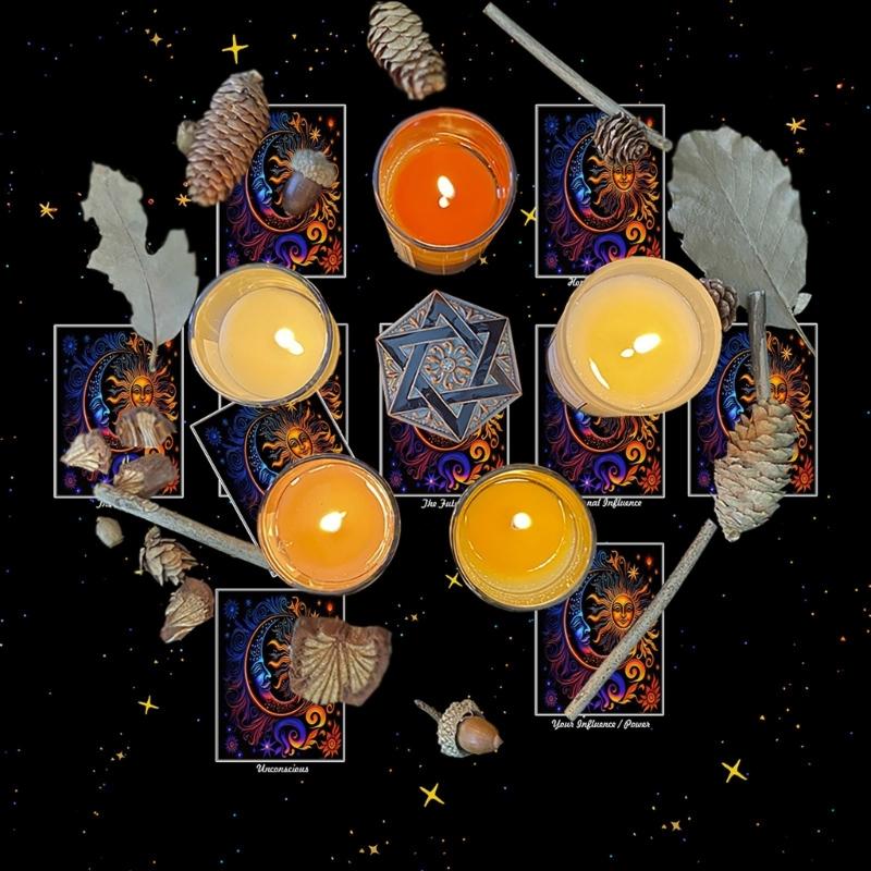 Reading Card Astrologys Tablecloth Tarots Divinations Tablecloth Altars Cloth Divinations Board Game Accessories