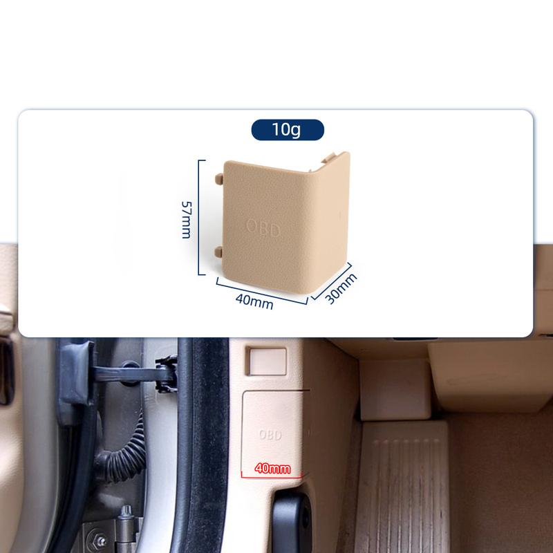 51437147538 Car Interior OBD Diagnostic Plug Cover for BMW 3 Series E90 E91 E92 E93 LHD Black Beige Panel Trim