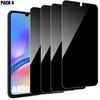 Anti-spy Tempered Glass - BOOLING - for Samsung Galaxy A05s - Pack of 4 - Protection Against Shocks and Scratches