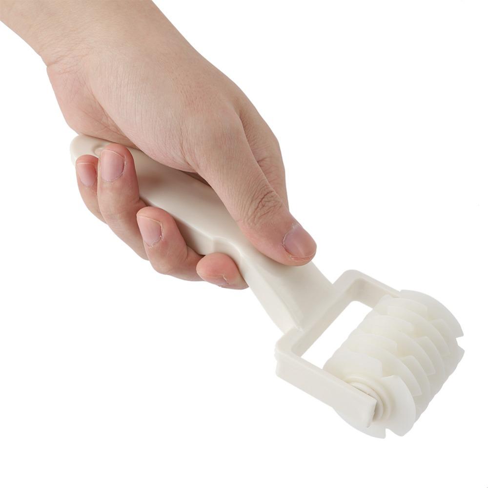 Food-Grade Pastry Cutter Roller Lattice Pizza Dough Docker Roller  Pizza Cookie Oven