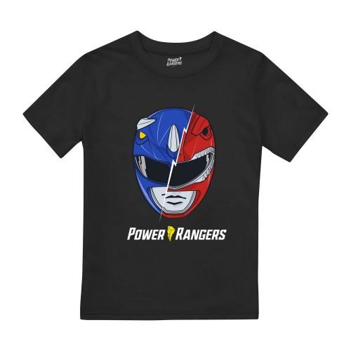 Power Rangers Boys Spliced Head T-Shirt