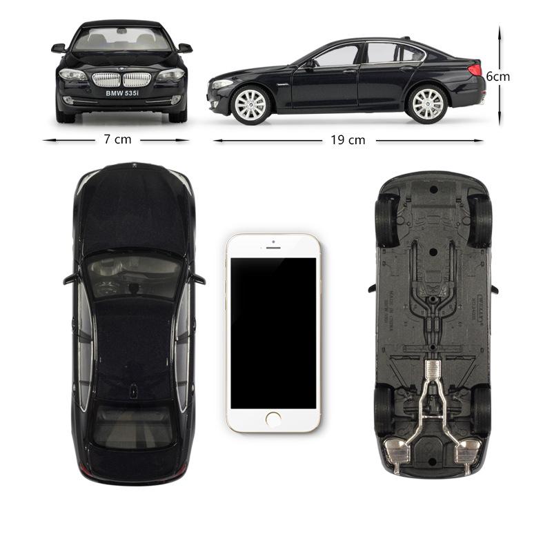 Welly 1/24 BMW 535i Металлическая Масштабная Модель Автомобиля Литье под Давлением Металл Статическая Миниатюрная Модель Коллекция Машинок Детская Игрушечная Машинка Транспортные Средства Подарки