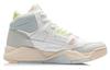Li Ning Амортизация Нескользящие Износостойкие Дышащие Легкие Средняя высота Винтажные Баскетбольные кроссовки Женские AGBR084-1