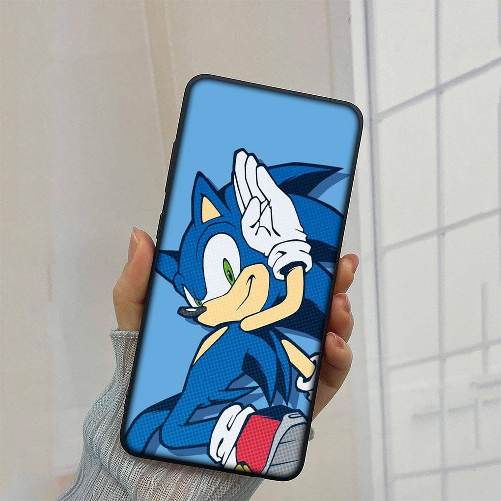 Для Samsung Galaxy S24 S23 iPhone 16 15 14 Plus X Xiaomi Redmi Note 13 12 11 Pro Max 8 XR Huawei OPPO чехол для телефона Lovely S-Shadows Game S-Sonics Cover