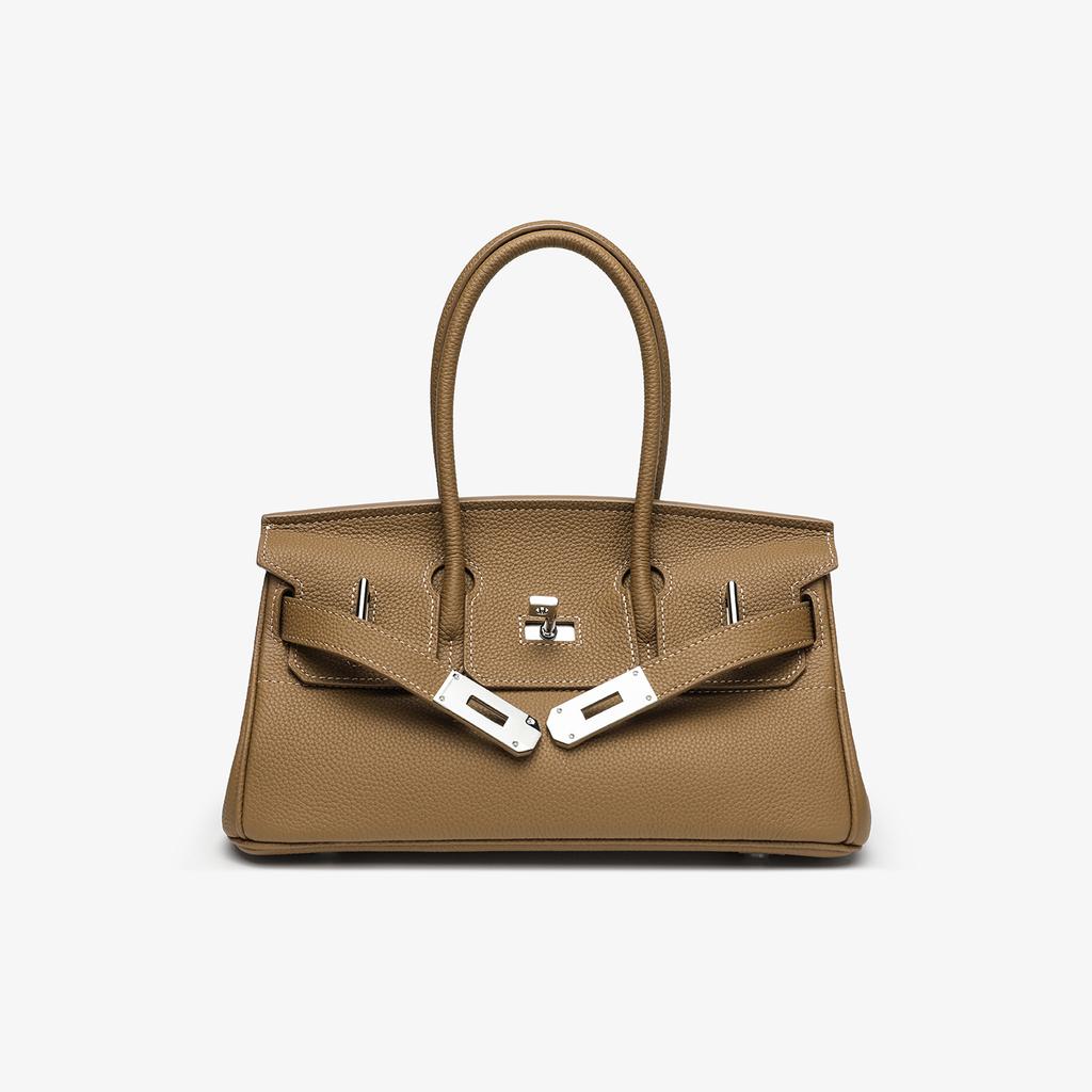 Верхний слой коровья кожа того кожа горизонтальная платиновая сумка кожаная женская сумка 5 большая вместимость сумка-тоут для поездок на работу сумка через плечо