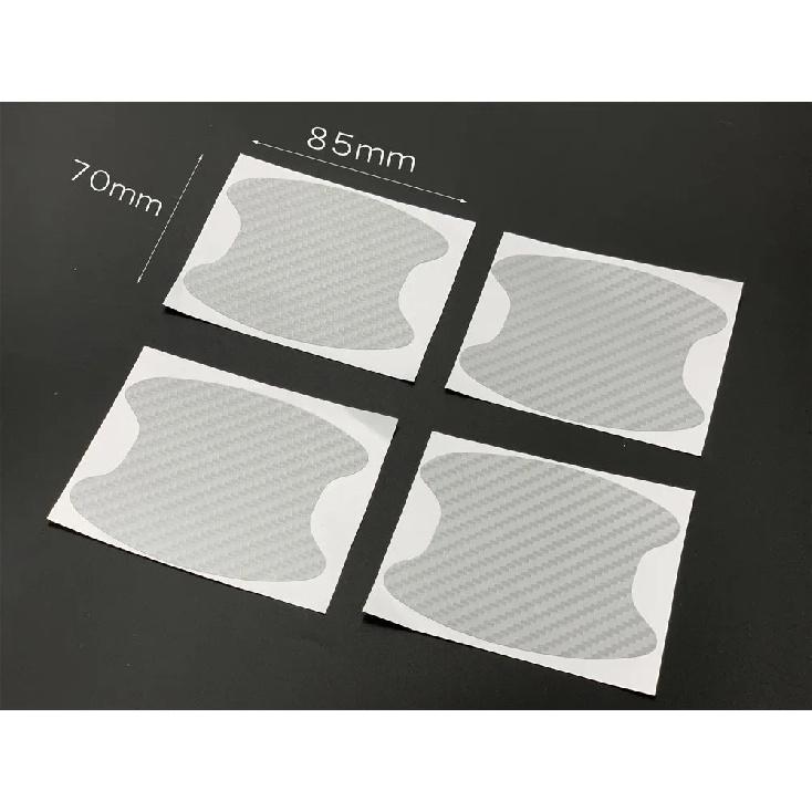 4pcs/lot Universal Invisible Transparent Car Door Handle Scratches Protective Protector Films Handle Protection Sticker
