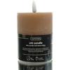 LED Candle - KAEMINGK - Lumineo - Light Brown Wax - 11.2 Cm - Warm White Light