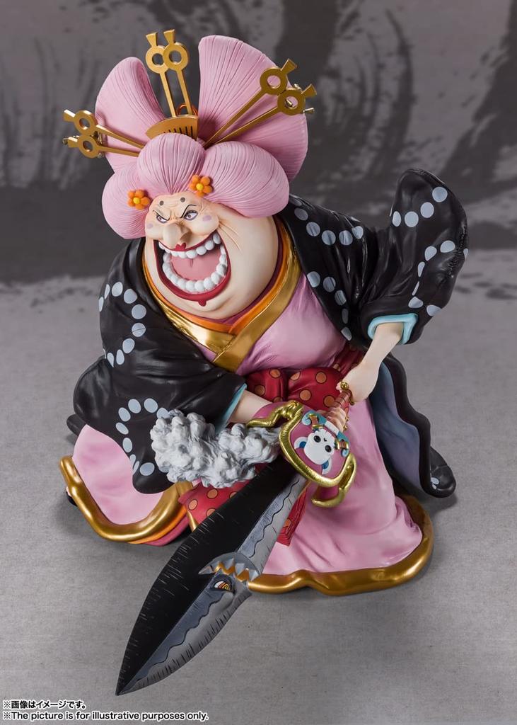 FiguartsZERO ONE PIECE [Супер свирепая битва] Шарлотта Линлин -Ойран О-Лин Монстр-шоу на Онигасиме- Прибл.. 310 мм ABS и ПВХ Окрашенный Полный