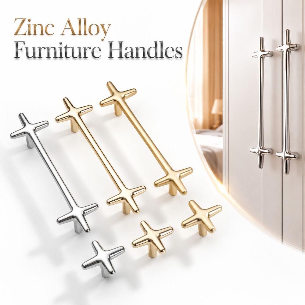 French Cream Style Hardware Cabinet Handles 128mm Cabinet Drawer Knobs Furniture Decor
