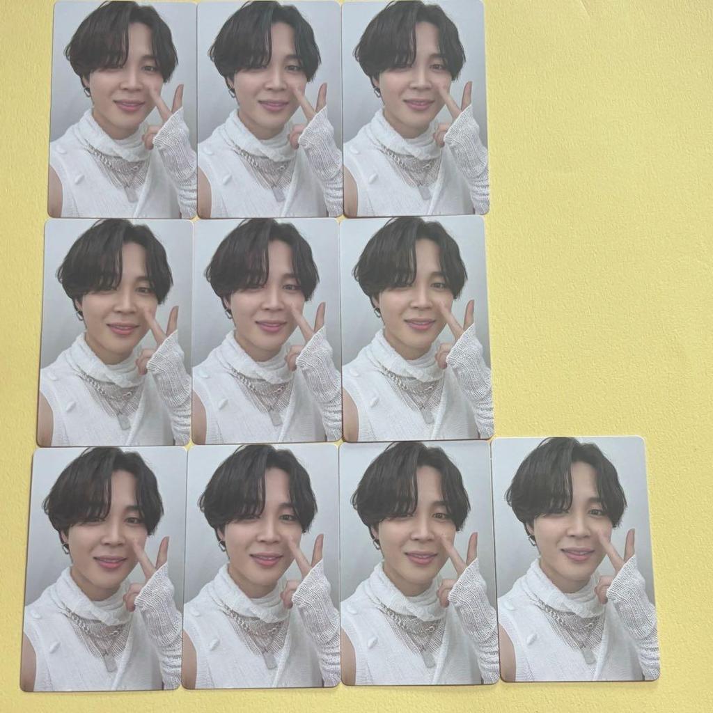 [USED] BTS PTD Album Trading Cards (10 Cards) Jimin
