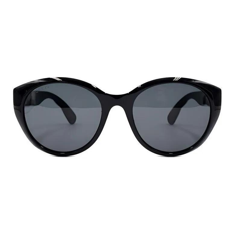 GUCCI Eyewear Round Frame Sunglasses (Unisex) Sunglasses GG0814SK 001
