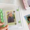 M5 Widening Double Button Transparent Pvc Soft Cover Binder Cover Journal Sketchbook Accessories Diary Office Supplies