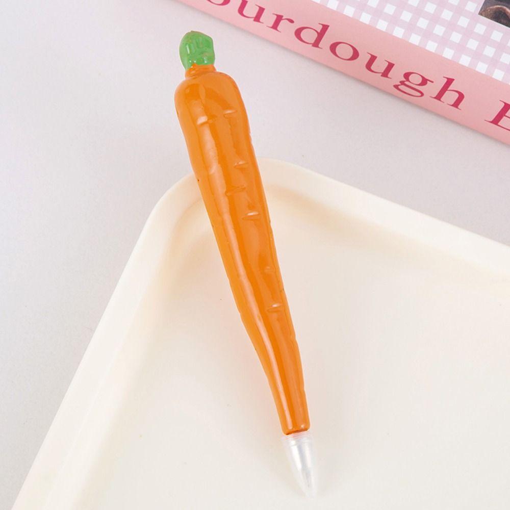 Шариковая ручка с имитацией овощей и фруктов Магнитные пишущие инструменты Высококачественная гелевая ручка для студентов