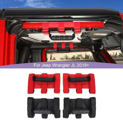 Верхняя ручка-поручень подходит для Jeep Wrangler JL, Wrangler JK, Wrangler TJ, JT Gladiator Аксессуары для салона автомобиля