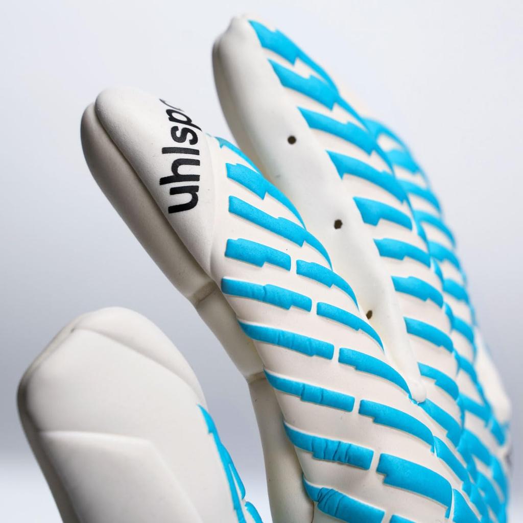 Uhlsport Cybertech Absolute Grip Полунегативный крой Вратарские перчатки для футбола 01 (1011379 8)