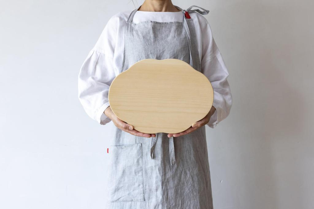 Деревянная вырубка дерева гинкго woodpecker, изготовленная из натурального дерева гинкго, доска Cloud, Япония, дерево, доска, (M)