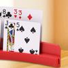 Подставка для покера Hands Free Пластиковый держатель для игральных карт Держатель для игральных карт Настольная игра Изогнутая стойка для игральных карт для детей и пожилых людей