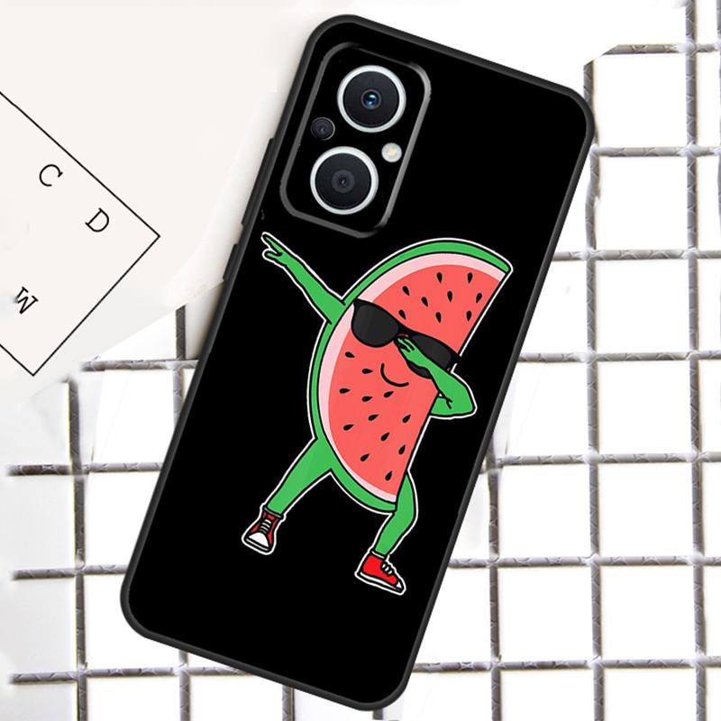 Милый летний арбузный чехол для OPPO Reno 8 7 Lite 8T 10 11 12 13 14 Pro 11F 12F 13F 14F OPPO Find X9 X8 X5 X6 Pro