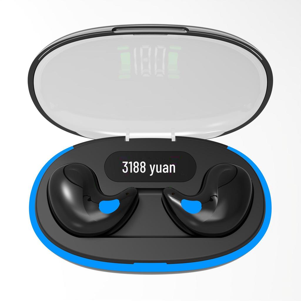 Беспроводная Bluetooth-гарнитура MD538 5.3: Двойное ухо, шумоподавление, комфорт для сна и звонков