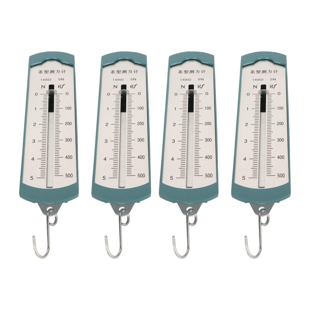 4шт пружинный динамометр 5Н точный портативный измеритель силы для физики механического эксперимента
