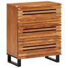 VidaXL Buffet 60x34x75 Cm Solid Acacia Wood, Storage Furniture, Kitchen Storage Furniture, Cupboard, Buffet Furniture, 377452