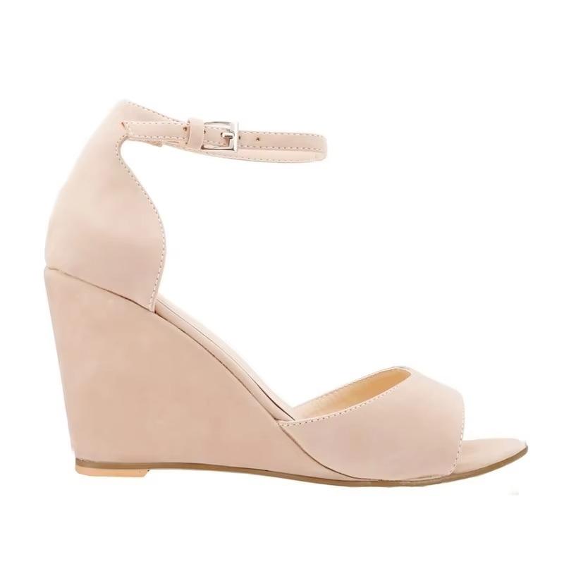 Женские босоножки на высоком каблуке с открытым носком и пряжкой, высотой 80 мм, для вечеринки, свадебного платья, женские сексуальные туфли LOSLANDIFEN