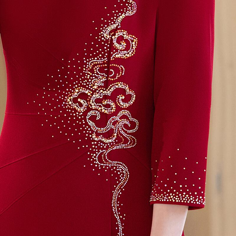 Wedding Series Mother's Cheongsam Dress