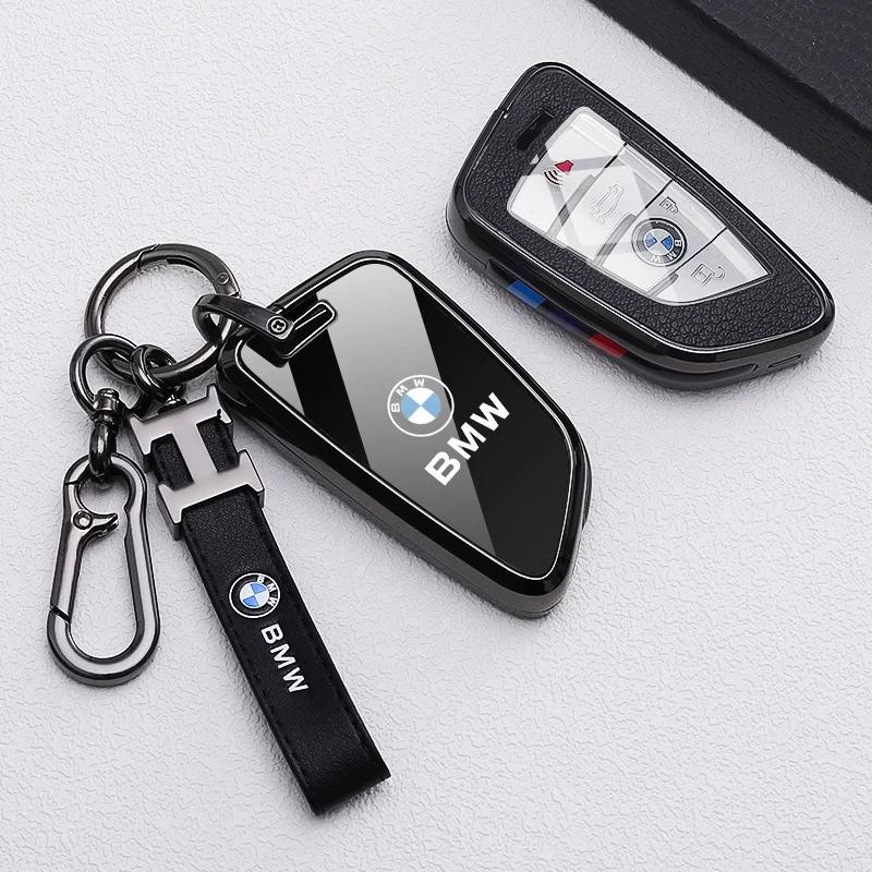 Car Key Fob Case Cover Protector For 2022-2025 BMW X1 iX1 iX XM X5 X6 X7 i7 740i U11 I20 G09 G70 G05 G06 G07