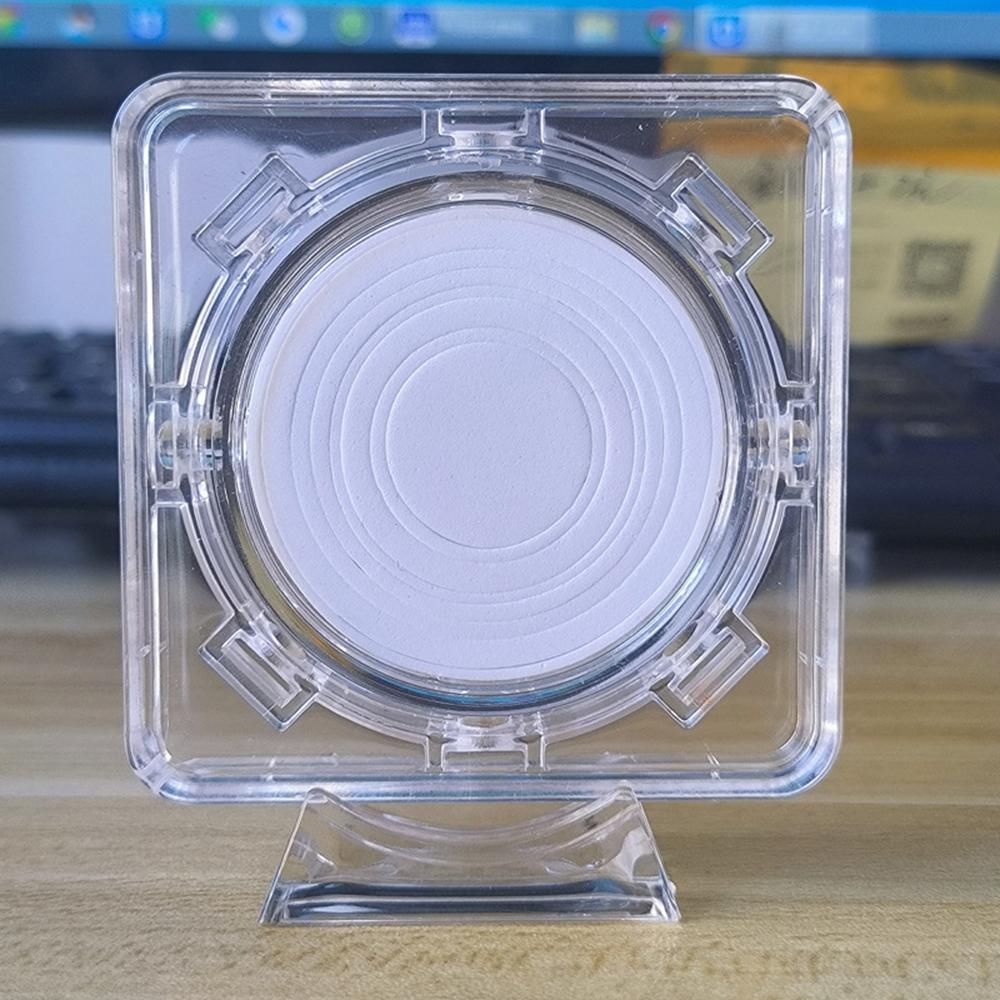 Universal Coin Holder Organizer Box Display Slab with Foam Medal Gasket Coin Collection Protection With Base Acrylic Rotation
