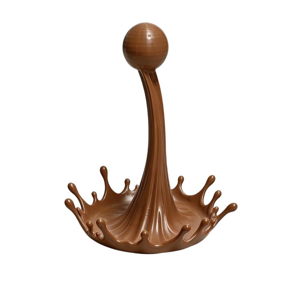 Plastic Milk Splash Cup Rack 3D Printed Water Spray Cup Holder Table Ornament Photography Prop