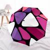 1pc Abstract Pattern Automatic Open/Close Umbrella, Formal Events - Ideal Gift for Family or Friends, Outdoor Accessory yy251211188