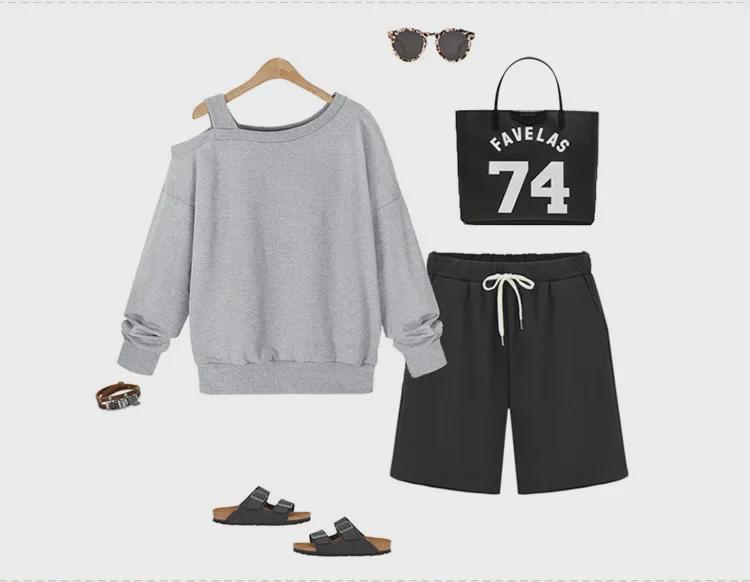 Женские однотонные повседневные спортивные брюки с высокой талией, размер плюс, длина до щиколотки, завязка на шнурок, облегающий крой