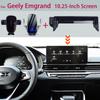 Автомобильный держатель для телефона для Geely Emgrand 10,25-дюймовый мультимедийный экран Фиксированная база Беспроводная зарядка Стенд Автомобильные крепления для мобильного телефона