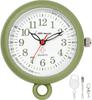 And Replaceable by Nurse Watch Pocket Watch Clock Color 30 Green [Little Magic] [Cute Professional] [Official] [Battery Yourself] [Japanese Movement]