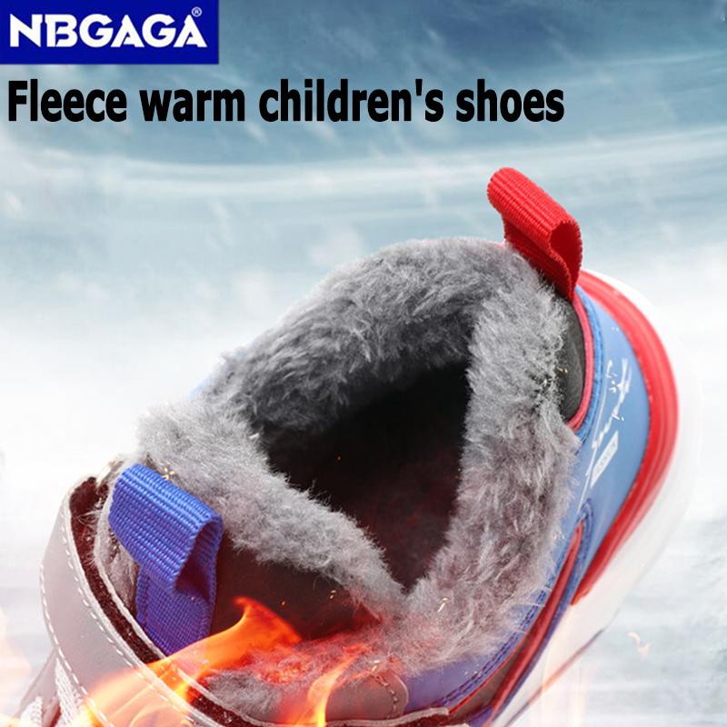 Уличные детские кроссовки, спортивные детские зимние кроссовки для мальчиков, непромокаемые кожаные повседневные треккинговые туфли для девочек