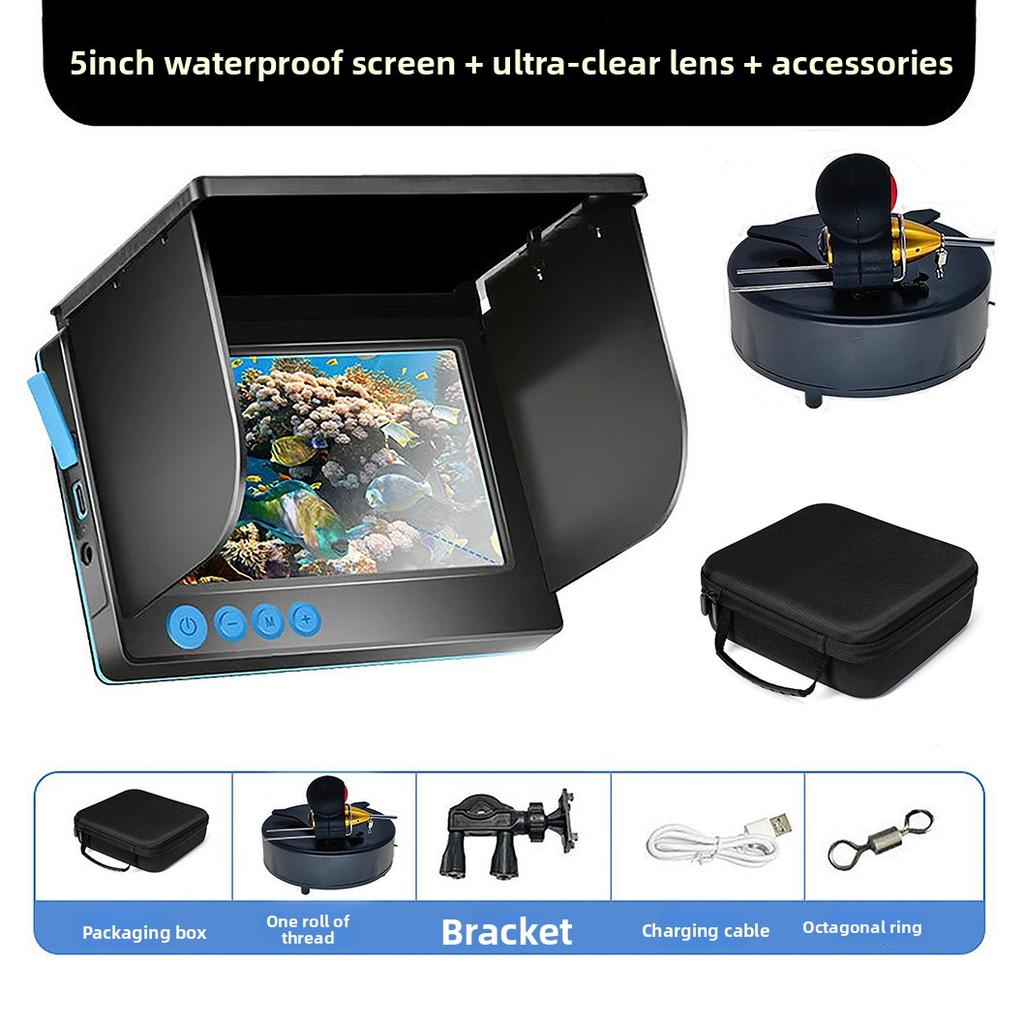 Factory Original 4.3 Inch Plastic Underwater Fishing Camera Equipment Ice Surf Night Fishing Screen Finder Video Accessories
