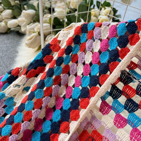 Вязаный свитер-шаль с ажурными рукавами, вязаное пальто в стиле бохо, вышивка, вязаный крючком дизайн, свободный кардиган