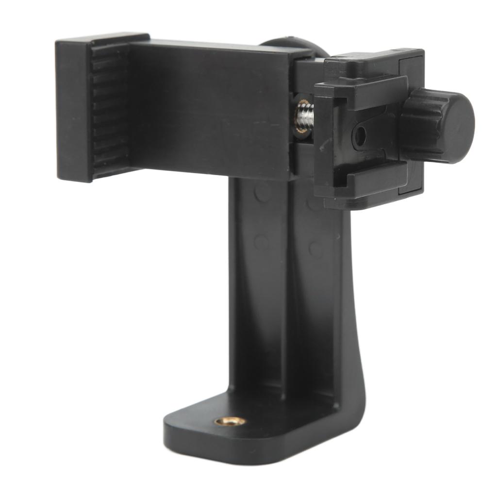 Крепление-держатель для смартфона с отверстием для винта 1/4 дюйма, вращение на 360 градусов, зажим-держатель для мобильного телефона с портом «холодный башмак» для прямой трансляции