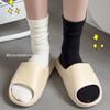 "Summer Postpartum Ultra-Thin White Socks: Breathable, Sweat-Absorbent, Solid Color for Japanese Girls"