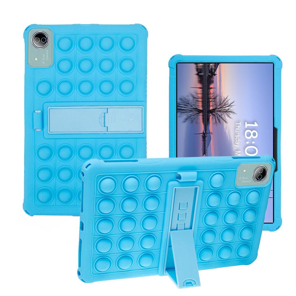 Bubble Soft Stand Case For Doogee T20 Ultra / T40 Pro 12inch Funda Kids Safe Silicone Tablet Protective Cover