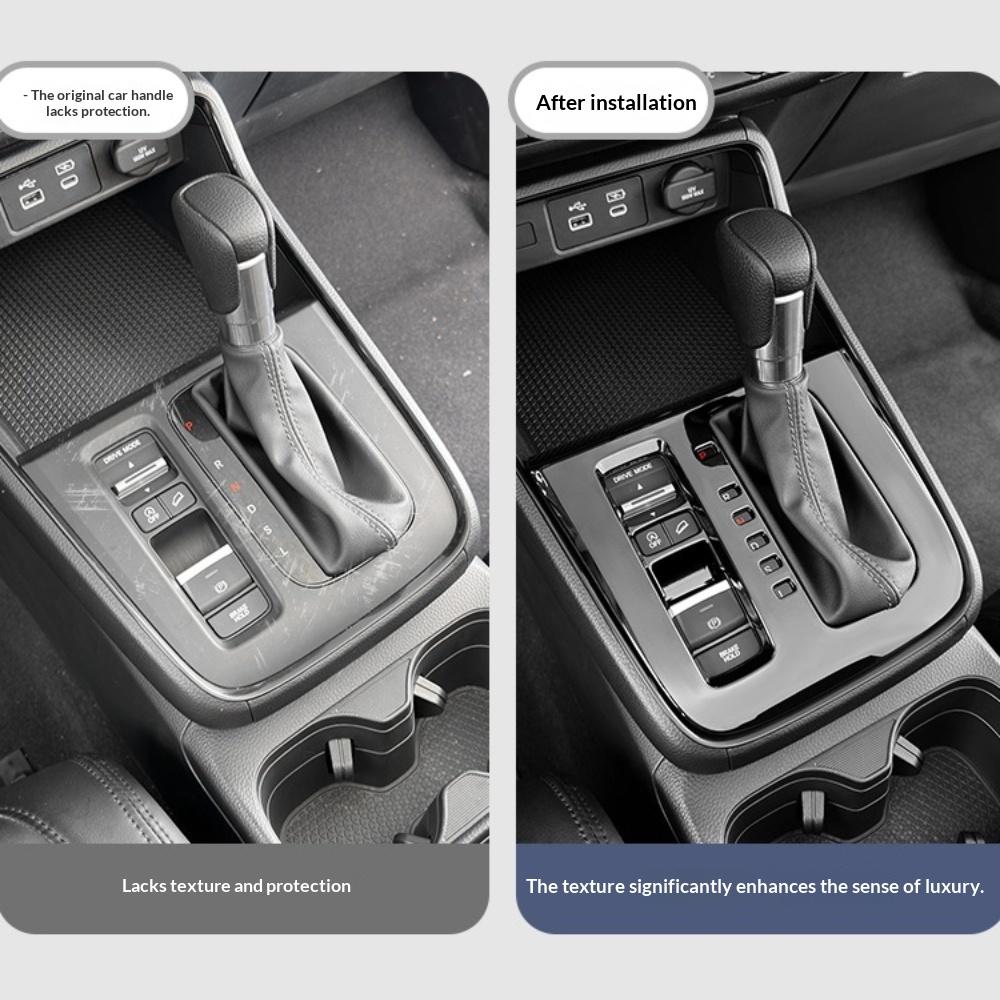 Fit For Honda CRV Breeze 2023-2026 Gear Shift Panel Frame Fuel Center Console Gear Position Decoration