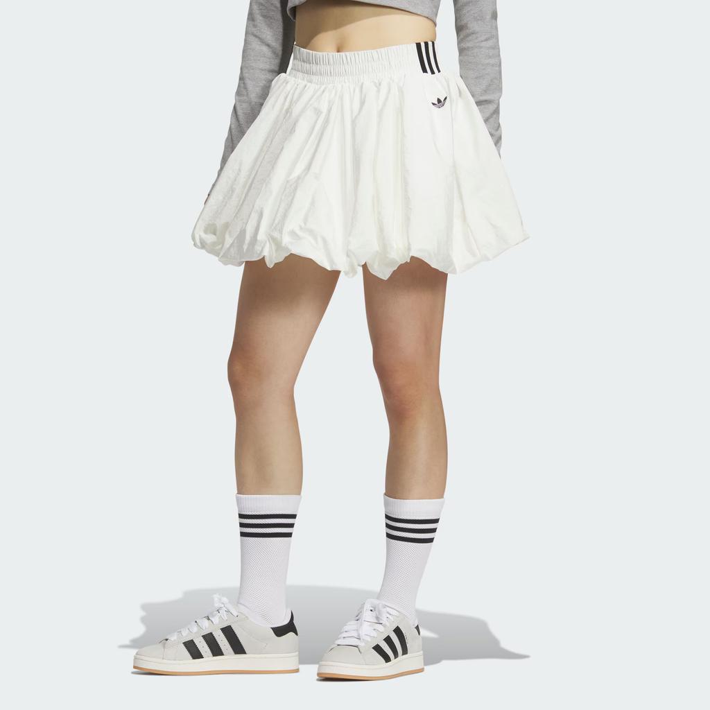 Adidas Оригинальная юбка-фонарик, модная, простая, свободная, универсальная, повседневная, короткая юбка, женские юбки Han-Jade-White KD8123