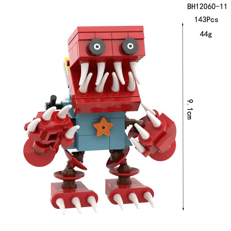 Poppy Playtime Новый основной состав Глава 5 Образовательная сборка Мини-частицы Строительные блоки Фигурки Настольное украшение Праздничный подарок