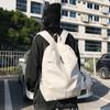 Простой нейлоновый рюкзак для студентов, школьная сумка большой вместимости для старшеклассников и студентов колледжа